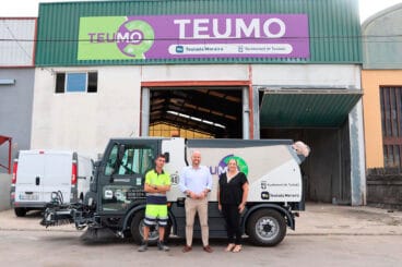 Teulada Moraira recibe una nueva barredora de absorción