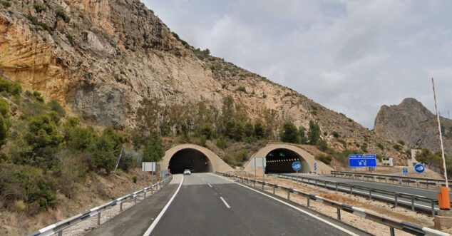 Imagen: Túneles del Mascarat en la AP-7