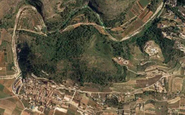 vista aerea de la ubicacion del pai medina lliber