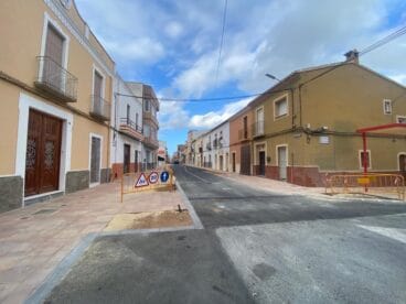 Avenida Alacant del Poble Nou de Benitatxell