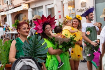 Cabalgata de fin de fiesta en Calp en 2023 09