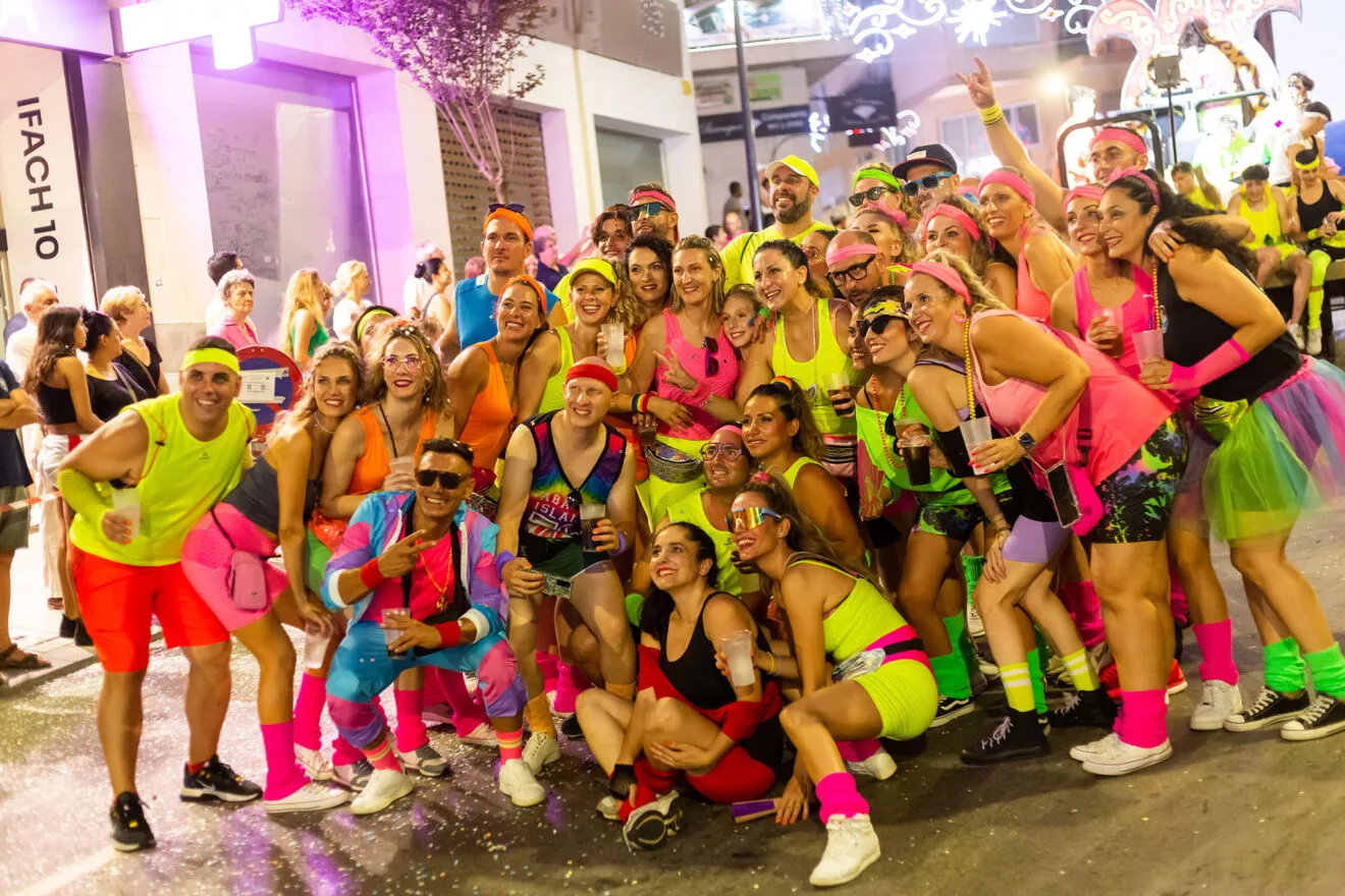 Cabalgata de fin de fiesta en Calp en 2023 110