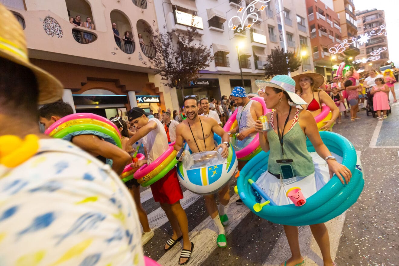 Cabalgata de fin de fiesta en Calp en 2023 45