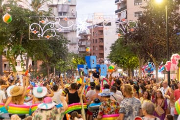 Cabalgata de fin de fiesta en Calp este 2023