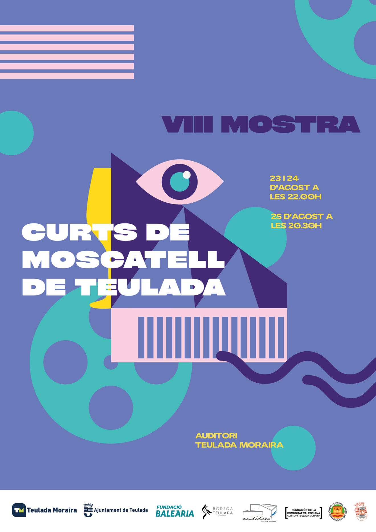 Cartel Curts de Moscatell Teulada 2023