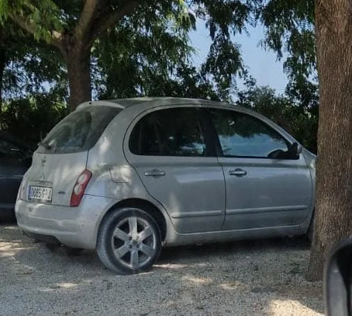 Coche de la joven desaparecida de El Verger
