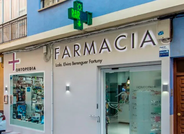 Imagen: Farmacia Elvira Berenguer Fortuny en Gata de Gorgos