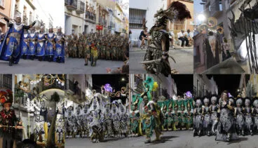 Los Moros y Cristianos vuelven a conquistar El Verger en un deslumbrante desfile de gala