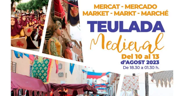 mercado medieval de teulada este 2023