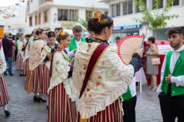 Ofrenda a la Virgen de las Nieves en Calp 2023 02