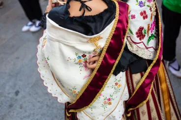 Ofrenda a la Virgen de las Nieves en Calp 2023 10