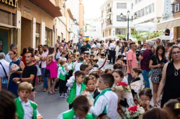Ofrenda a la Virgen de las Nieves en Calp 2023 14