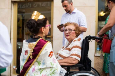 Ofrenda a la Virgen de las Nieves en Calp 2023 17