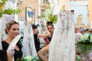 Ofrenda a la Virgen de las Nieves en Calp 2023 21
