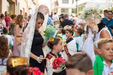 Ofrenda a la Virgen de las Nieves en Calp 2023 23