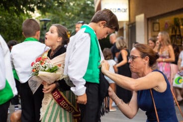 Ofrenda a la Virgen de las Nieves en Calp 2023 24
