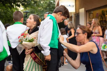 Ofrenda a la Virgen de las Nieves en Calp 2023 24