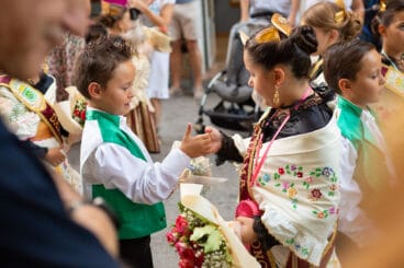 Ofrenda a la Virgen de las Nieves en Calp 2023 25