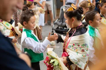 Ofrenda a la Virgen de las Nieves en Calp 2023 25