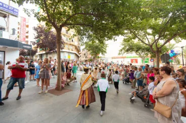 Ofrenda a la Virgen de las Nieves en Calp 2023 28