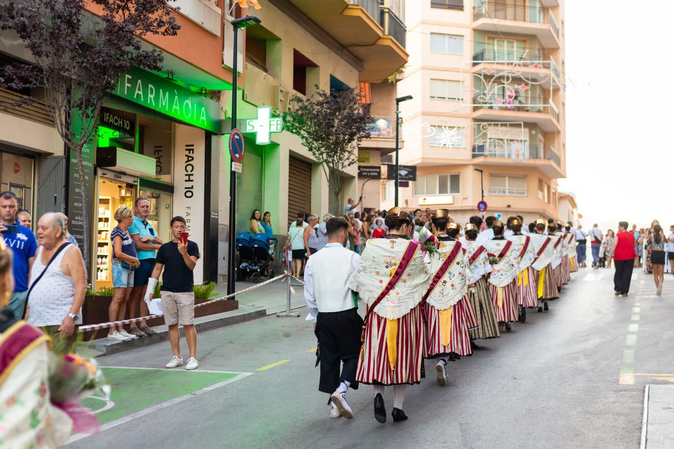 Ofrenda a la Virgen de las Nieves en Calp 2023 35