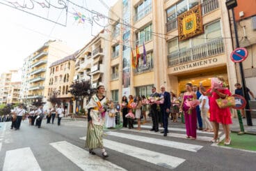 Ofrenda a la Virgen de las Nieves en Calp 2023 36