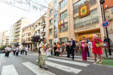 Ofrenda a la Virgen de las Nieves en Calp 2023 36