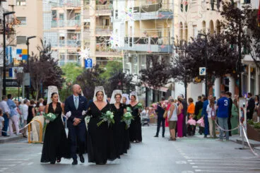 Ofrenda a la Virgen de las Nieves en Calp 2023 37