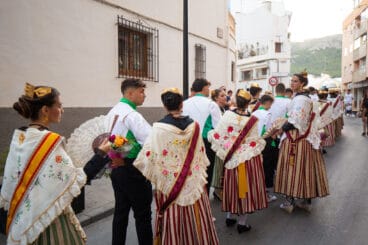 Ofrenda a la Virgen de las Nieves en Calp 2023 40