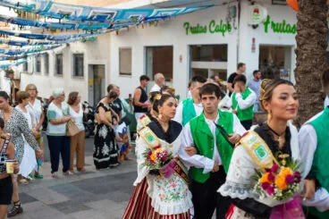 Ofrenda a la Virgen de las Nieves en Calp 2023 44