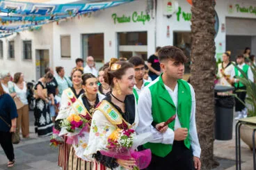 Ofrenda a la Virgen de las Nieves en Calp 2023 45
