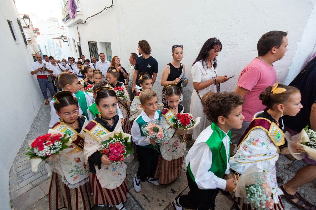 Ofrenda a la Virgen de las Nieves en Calp 2023 49