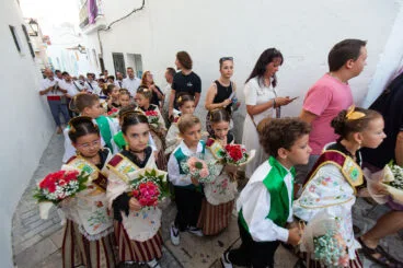 Ofrenda a la Virgen de las Nieves en Calp 2023 49
