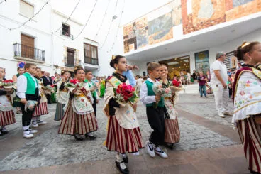 Ofrenda a la Virgen de las Nieves en Calp 2023 50