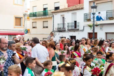 Ofrenda a la Virgen de las Nieves en Calp 2023 53