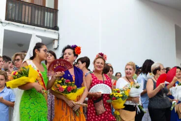 Ofrenda a la Virgen de las Nieves en Calp 2023 56