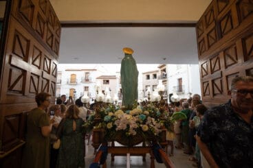 Ofrenda a la Virgen de las Nieves en Calp 2023 58