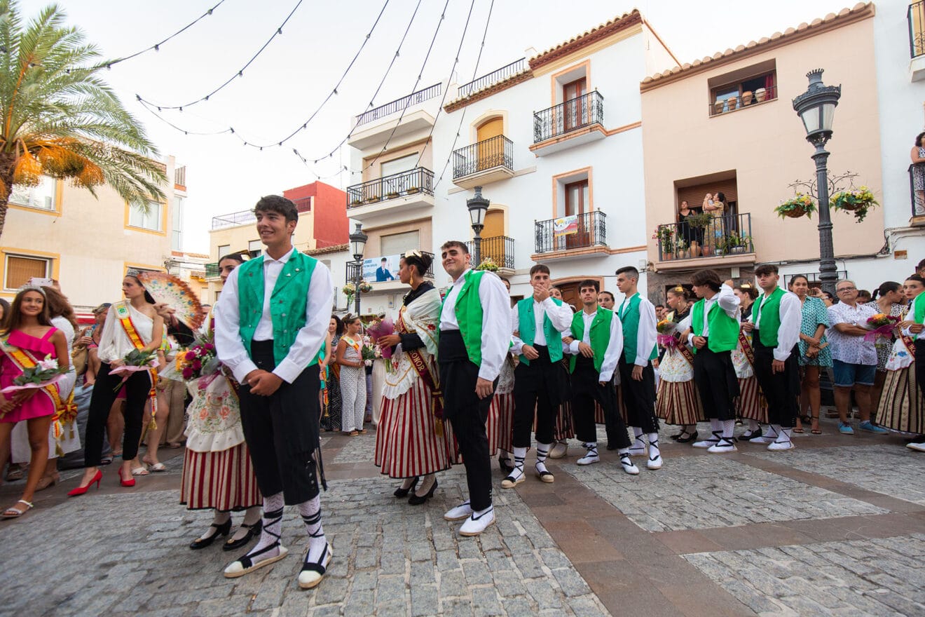 Ofrenda a la Virgen de las Nieves en Calp 2023 61