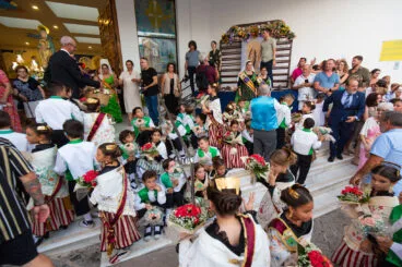 Ofrenda a la Virgen de las Nieves en Calp 2023 62