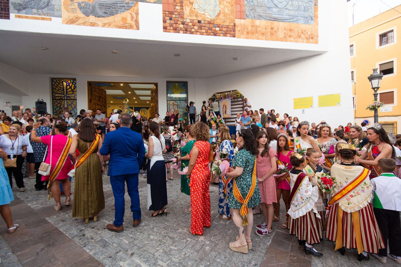 Ofrenda a la Virgen de las Nieves en Calp 2023 64