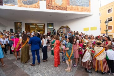 Ofrenda a la Virgen de las Nieves en Calp 2023 64