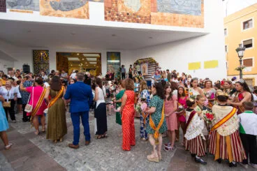 Ofrenda a la Virgen de las Nieves en Calp 2023 64