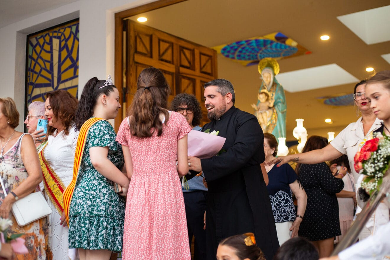 Ofrenda a la Virgen de las Nieves en Calp 2023 67