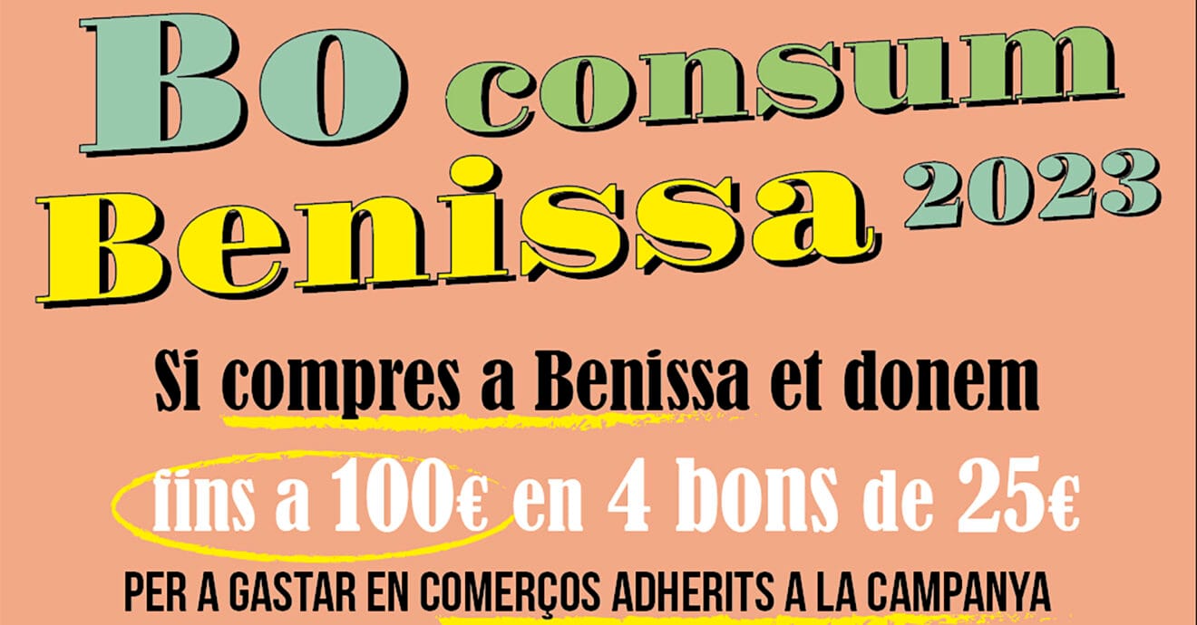 Programa Bono Consumo Benissa 2023
