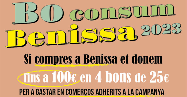 Programa Bono Consumo Benissa 2023