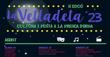 Propuesta cultural La Vetladeta de Orba
