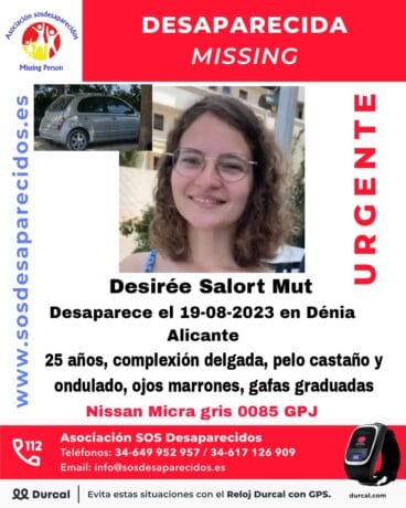 Publicación de Alerta desaparecidos