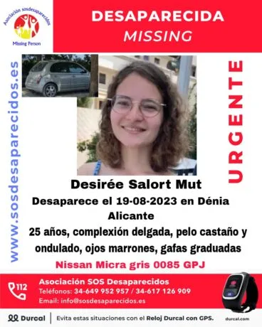 Publicación de Alerta desaparecidos