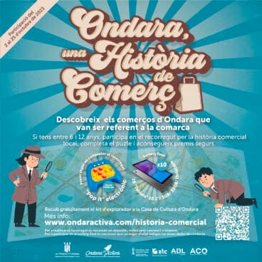 Cartel de la ruta ‘Ondara, una història de comerç’