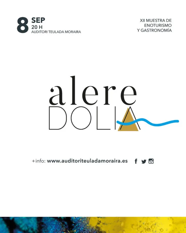 Imagen: Cartel de XII Alere Dolia Muestra de Enoturismo y Gastronomía
